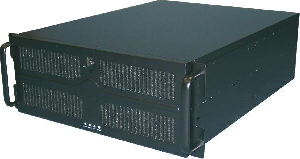 AIC IPC4H2, 4U RM, 6x 5.25" Ext/2x 3.5" Int Bays, 460W P.S