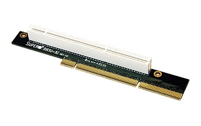 Supermicro RR1U-Xi, 1U 1-SLOT 64-BIT 3.3V PCI-X for PDSMi Motherboards