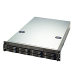 Chenbro RM21508, 2U RM, 8x Int HDD/1x Slim CD & FDD Bays, w/o P.S