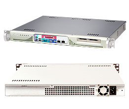 SuperServer 5015M-MF+, 3000/QC, 1066Mhz, Video, 2x GB Lan, No CD/FDD/1x Int, DDR2(8GB) Mini 1U, 260W
