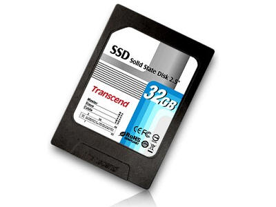 Transcend  2.5" 32GB, SATA Solid State Drive, MLC Flash Chip