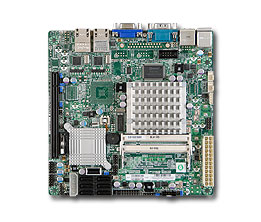 Supermicro X7SPA-HF, Atom-D510, Video, 2x GB Lan, 6x SATA2+R5, IPMI, SO-Dimm DDR2(4GB)