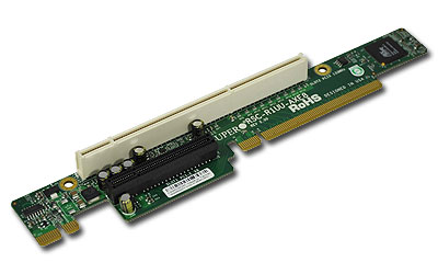 Supermicro RSC-R1UU-AXE8 1 PCI-X, PCI-E x8  UIO Slot