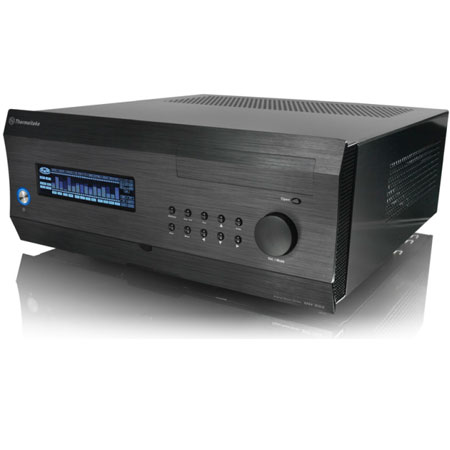 Thermaltake VJ80011N2Z DH202, 1x 5.25" Ext/3x 3.5" Int Bays, Black HTPC Case, No P.S