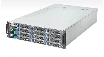Quanta S910-X31A-12(12 Sleds/24 Nodes), Atom,Video,2x GB Lan,2x 2.5",IPMI,SODIMM/8GB,3U,R1200W,80+