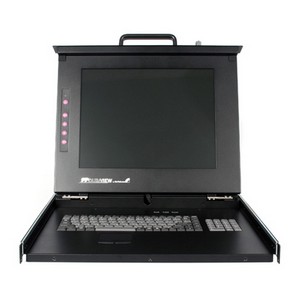 StarTech  RACKCONS1501, 1U 15" Rackmount LCD Console - USB + PS/2
