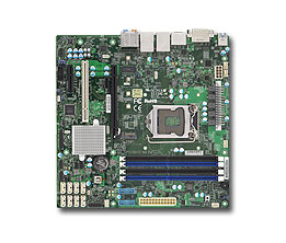 Super X11SAE-M, E3-1200v5 or i3/i5/i7, Video, HD Audio, 2x GB/i210+i219 LAN,6x SATA3+R,D4(64GB),mATX