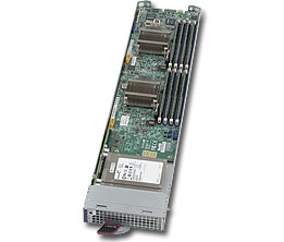 Super MiroBlade MBi-6218G-T41X, Twin Node/Xeon D-1541,2x 10GB/X550,1x 2.5" Int Bays,VLP DDR4(128GB)