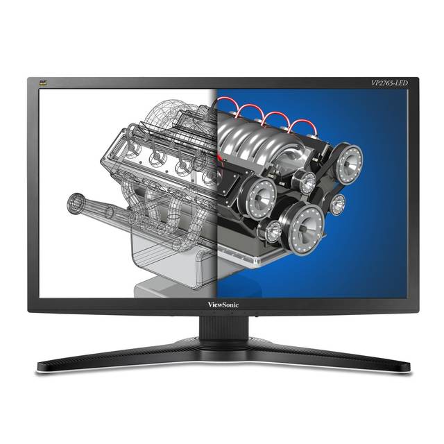 ViewSonic VP2765-LED 27 inch Widescreen 3,000:1 25ms VGA/DVI/DisplayPort/USB LED LCD Monitor (Black)