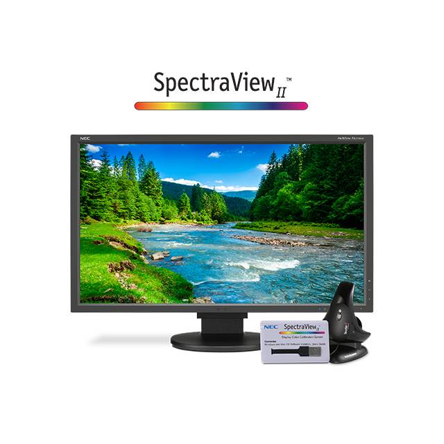 NEC MultiSync EA275WMI-BK-SV 27 inch Widescreen 1,000:1 6ms HDMI/DVI/DisplayPort LED LCD Monitor, w/