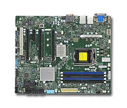 Super X11SAT-F, E3-1200v5 or i3/i5/i7, Video,HD Audio,2x GB/i210+i219 LAN,6x SATA3+R,IPMI,D4(64GB)