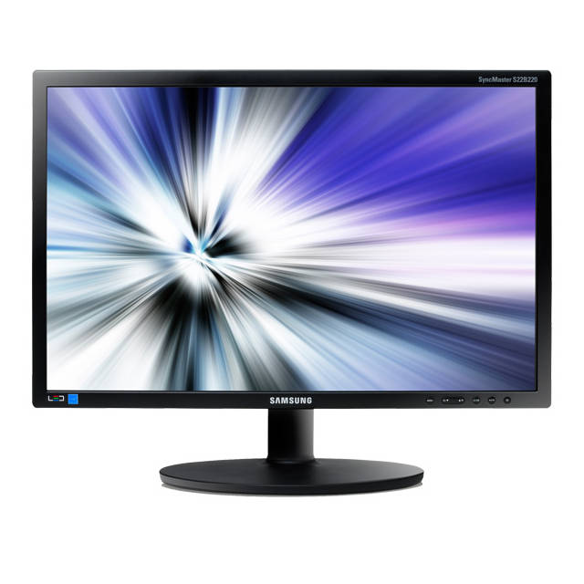 Samsung S19B220B 18.5 inch Widescreen 5,000,000:1 5ms VGA/DVI LED LCD Monitor (Matte Black)