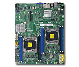 Super X10DRD-LT, 2x E5-2600v4/22C, Video, 2x 10GB/X540 LAN, 6x SATA3(C612)+R, IPMI, DDR4(1TB)