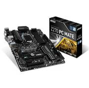 MSI Z270 PC MATE LGA1151/ Intel Z270/ DDR4/ 2-Way CrossFireX/ SATA3&USB3.1/ M.2/ A&GbE/ ATX Motherbo