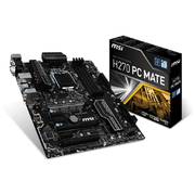 MSI H270 PC MATE LGA1151/ Intel H270/ DDR4/ 2-Way CrossFireX/ SATA3&USB3.1/ M.2/ A&GbE/ ATX Motherbo