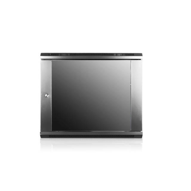 iStarUSA WM945-SFH25 9U 450mm Depth Wallmount Server Cabinet w/ 1U Supporting Tray