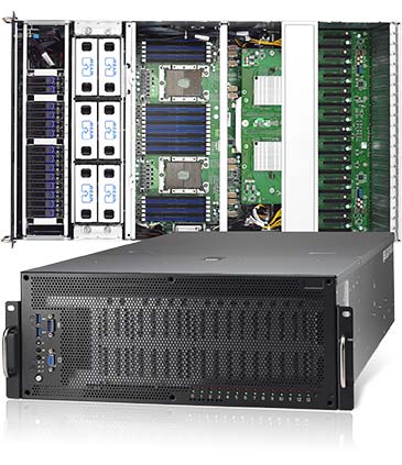 Tyan B7119F77V14HR-2T-N,2x LGA3647,10xGPUs,Video,2x10Gb/X540,14xHS 2.5" Bays,IPMI,D4(3TB),4U RM,R4KW