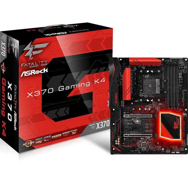 ASRock FATAL1TY X370 GAMING K4 Socket AM4/ AMD X370/ DDR4/ Quad CrossFireX & Quad SLI/ SATA3&USB3.1/