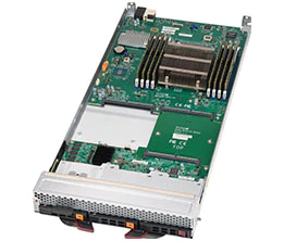 SuperBlade SBi-6119R-C3N,1x LGA2066,Video,2x 10GB LAN,2x HS 2.5" NVMe + 1x SAS3(3108),IPMI,D4(512GB)