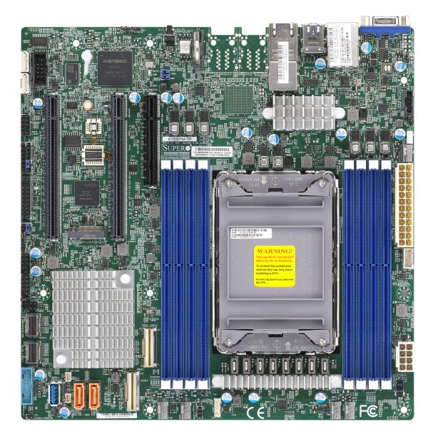 Super X12SPM-TF, 1x LGA-4189, 3x PCI-E 4.0,VGA, 2x 10G/X550, 10xSATA3+R,4xNVMe/1x M.2,IPMI,DDR4(2TB)