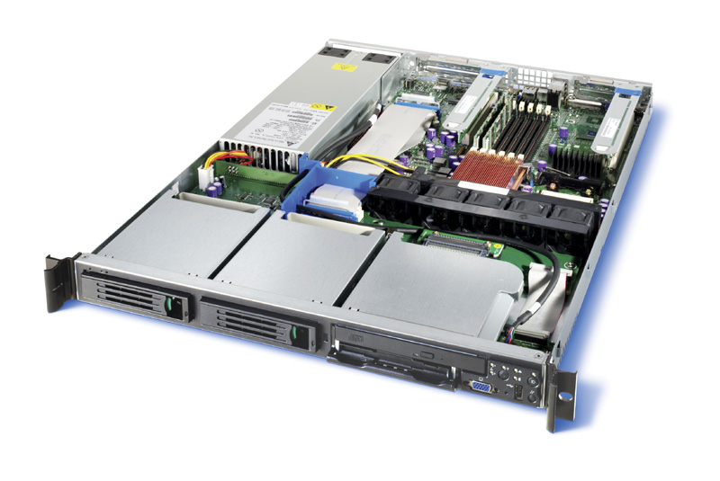 Intel SR1300 1U Server Chassis, w/350W P.S