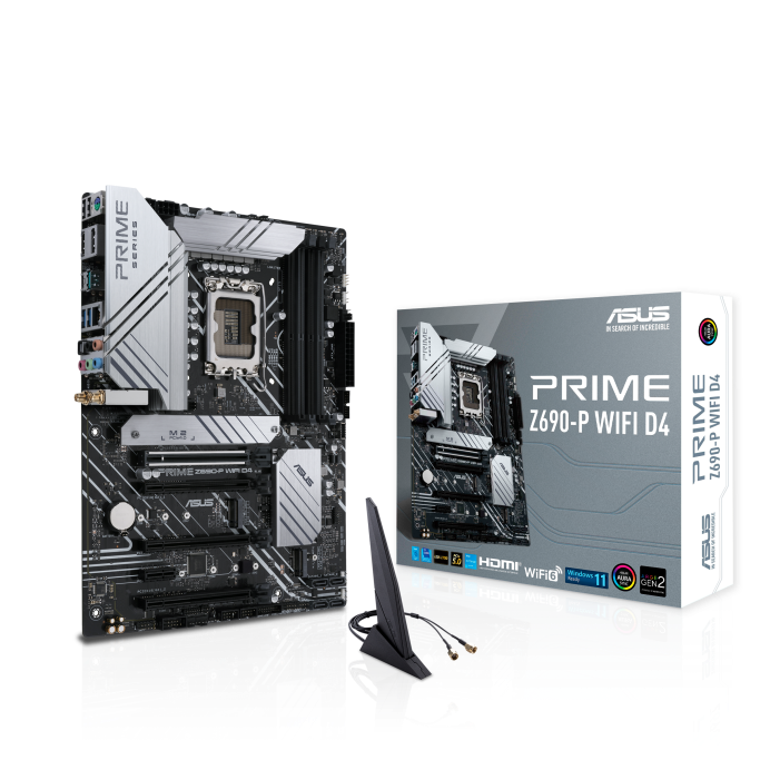 ASUS PRIME Z690-P WIFI Z690 LGA1700 Max.128GB DDR5 ATX