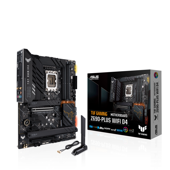 ASUS TUF GAM Z690-PLUS WIFI D4 Z690 LGA1700 Max.128GB DDR4 ATX