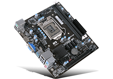 ECS 89-206-MG5100 H310H5-M2 mATX LGA1151 DDR4 HDMI/VGA/USB3.0
