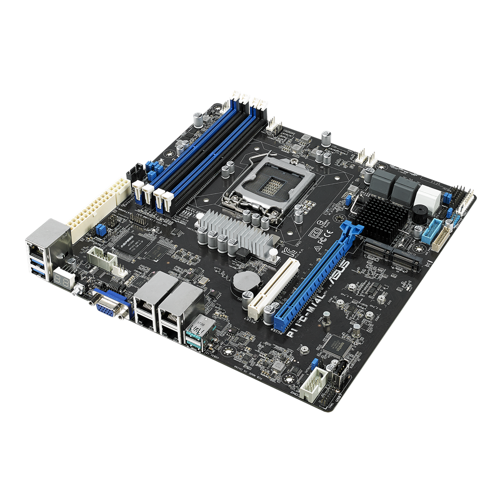 ASUS P11C-M 4L LGA1151 Intel C242 Max.64GB DDR4 PCIE SATA U ATX