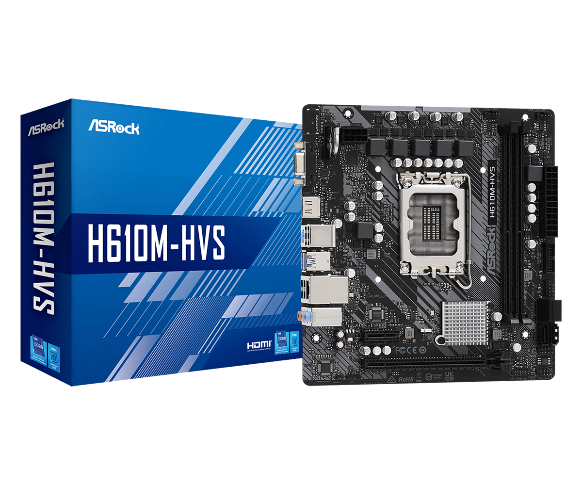 ASRock H510M-HDV H510 LGA1200 Max64GB DDR4 PCIE Micro ATX