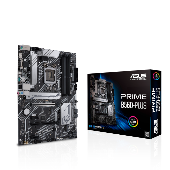 ASUS PRIME B560-PLUS B560 LGA1200 Max.128GB DDR4 HDMI DP W10 ATX