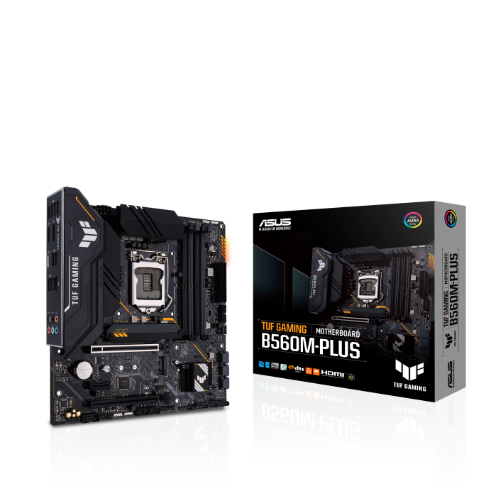 ASUS TUF GAMING B560M-PLUS WIF B560 LGA1200 Max.128GB DDR4 HDMI DP W10 mATX