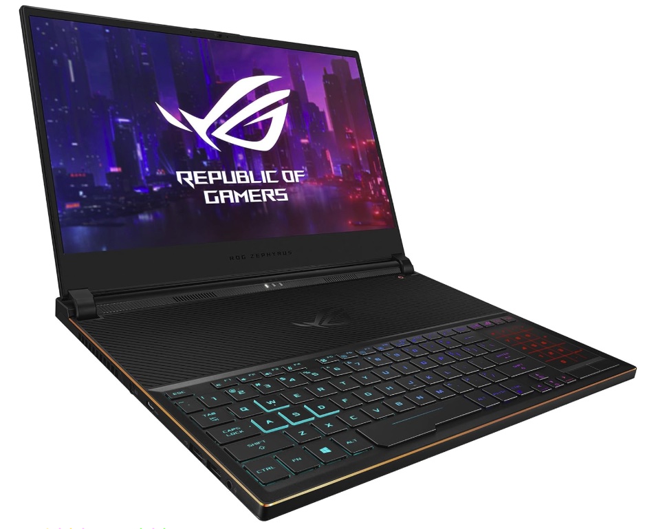 ASUS ROG ZEPHYRUS S GX531GX XS74 15.6IN GAMING NOTEBOOK GeForce RTX 2080 Intel i7-8750H 2.2GH DDR4