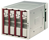 Supermicro CSE-M34T, 4x 1" Serial ATA Mobile Rack