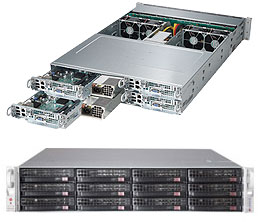 Super TwinPro2®(4xNodes) E5-2600v4+3.5" Server