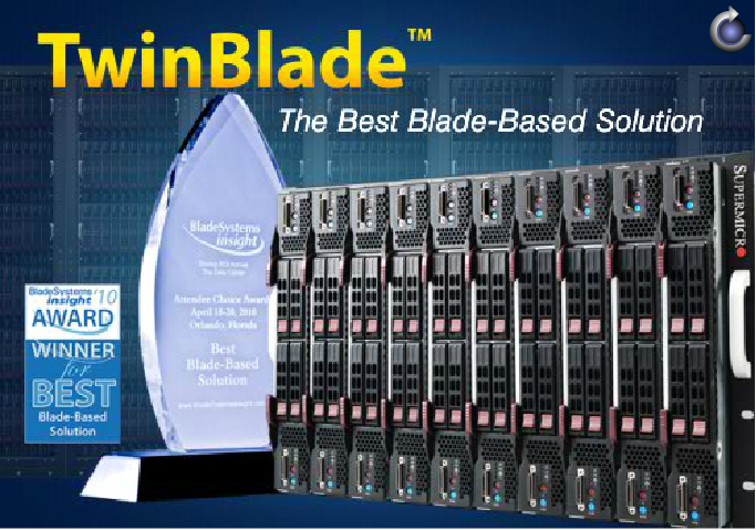 Super 10x TwinBlade®(2x Nodes) E5-2600v4 Server