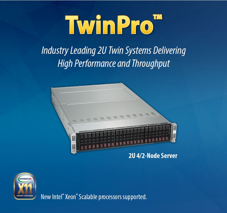 Super TwinPro(4xNodes)+2.5 Scalable Server