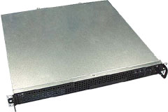 Evercase R9138B2, 1U RM, 2x 3.5" HDD+1x Slim CD Bays, 200W P.S