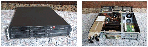 Evercase 2U Rackmount, 6xSCA Hot-Swap Trays, 2x300W