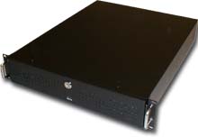 AIC RMC2S2-0, 2U RM/Short, 1x 5.25"+1 x3.5" Exposed+2x Int Bays, w/o P.S