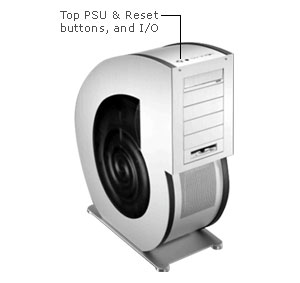Lian-Li PC-777, 6x 5.25" Ext + 6x 3.5" Int Bays, FDD/CD-Rom Bezel, 300W P.S Aluminum Case