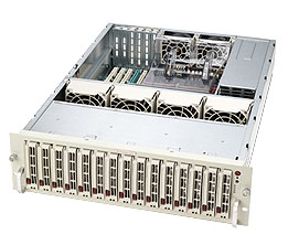 Supermicro SC933E2-R760, 3U RM, 15x HS SAS Bays+2x28-Port SAS Expander, 760W(2+1) P.S