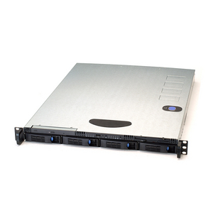 Chenbro RM12404T, 1U RM, 4x HS SATA/1x Slim CD & FDD Bays, 350W P.S(for Xeon)