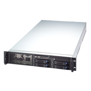 Chenbro RM21804T2, 2U RM, 4x HS SATA2/1x Slim & FDD Bays, 850W P.S(For Quad CPU)