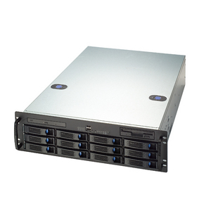 Chenbro RM31212T2, 3U RM, 12x HS SATA2/1x Slim CD & FDD Bays, w/o P.S