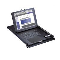 RKP7-801, 1U Rackmount 17" LCD Keyboard Drawer, notebook keyboard & detachable mini optical mouse