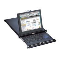 RKP1017-801, 1U Rackmount 17" LCD Keyboard Drawer, notebook keyboard & touch pad, separated sliding