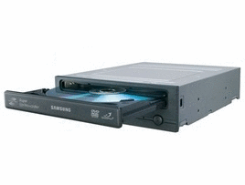 Samsung SH-S223Q, LightScribe 22X DVD+/-RW SATA Internal Drive (Black)