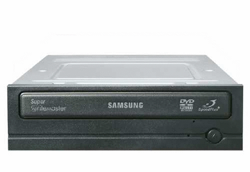 Samsung SH-S223F, SpeedPlus 22X SATA DVD+/-RW Internal Drive (Black)
