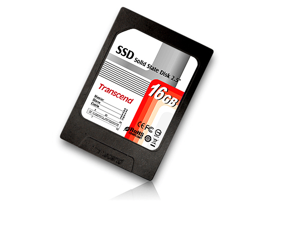 Transcend  2.5" 16GB, IDE Solid State Drive, SLC Flash Chip(Hi-Speed)